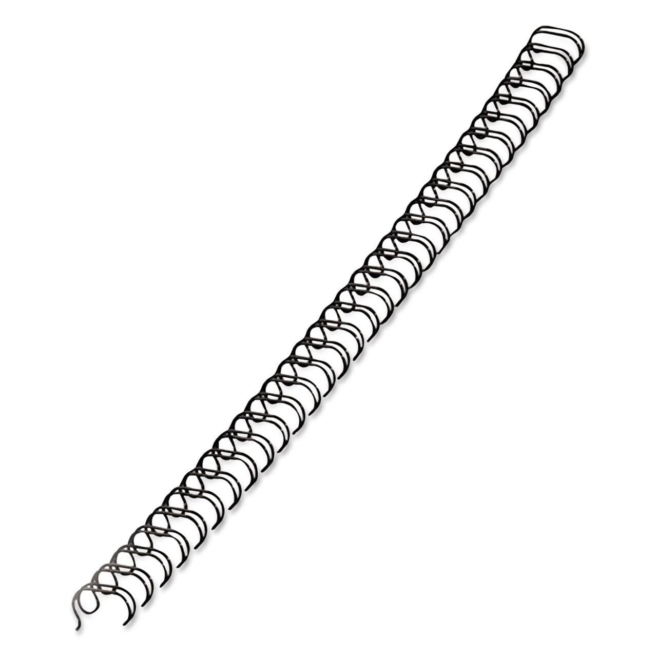 Fellowes Wire Bindings 3/8 Diameter 80 Sheet Capacity Black 25/Pack